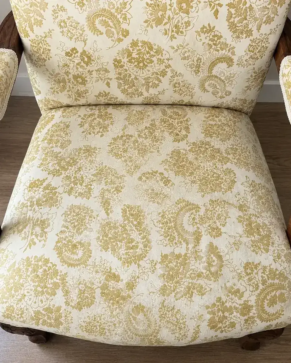 Freshly cleaned sofa in a Longwood, FL home
