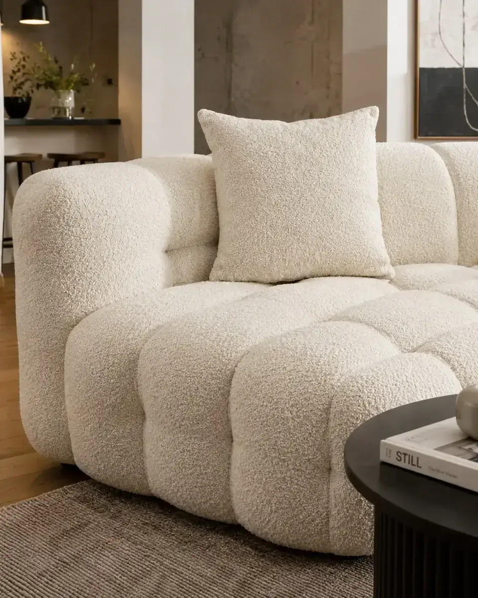 Freshly cleaned sofa in a Oviedo, FL home