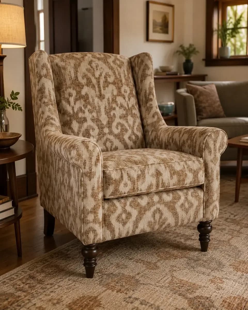 Freshly cleaned sofa in a Winter Springs, FL home