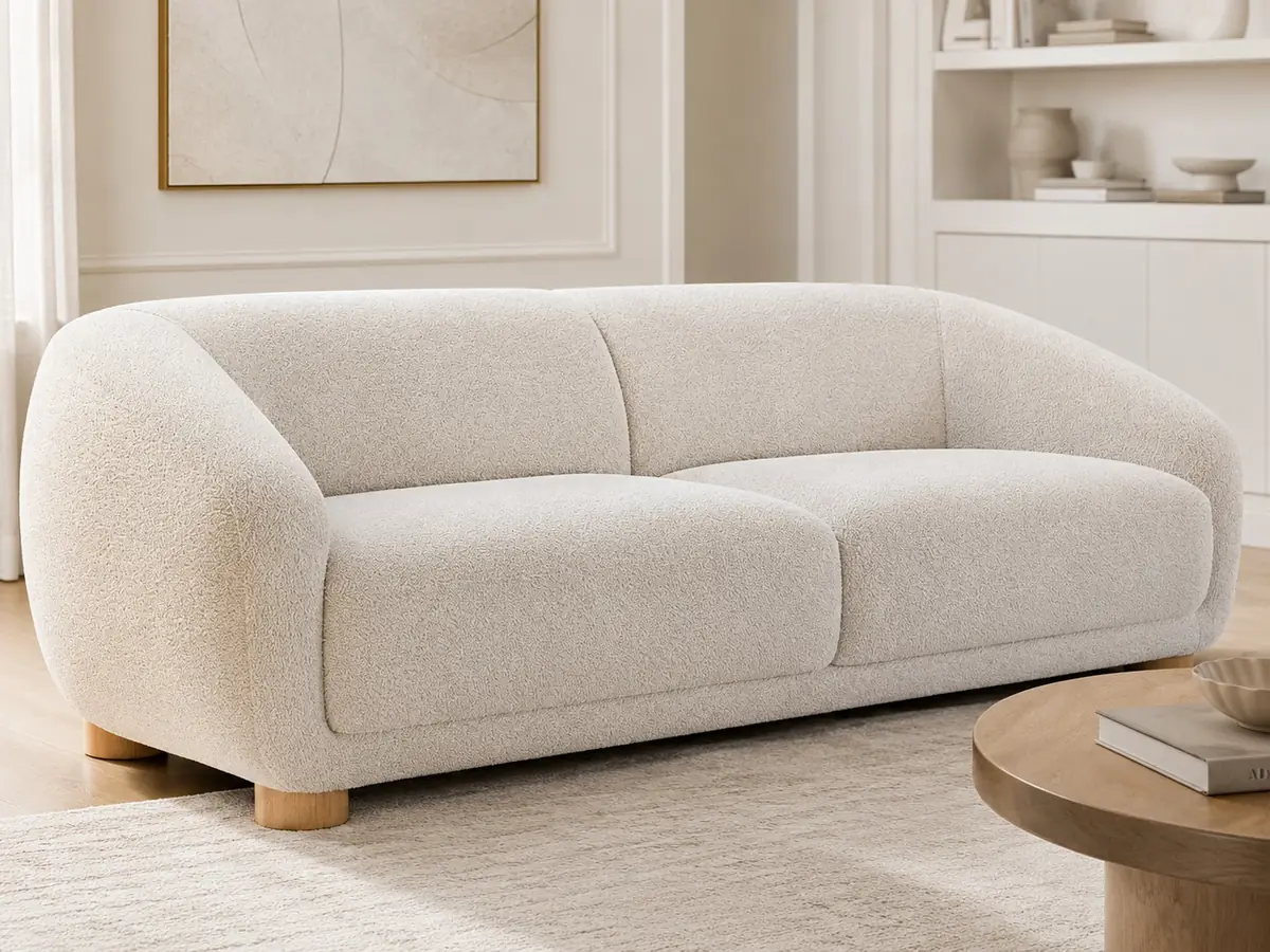 Sofa & couch after professional cleaning in Orlando, FL