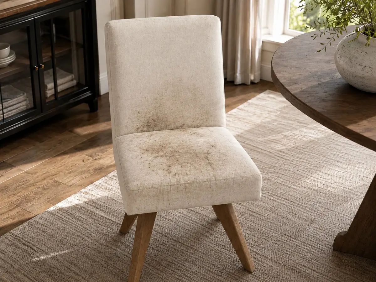 Chairs & furniture before professional cleaning in Orlando, FL