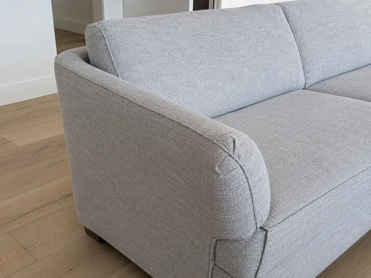 Pet accident clean-up after, Pet stain before and after removal on upholstery in Orlando, FL
