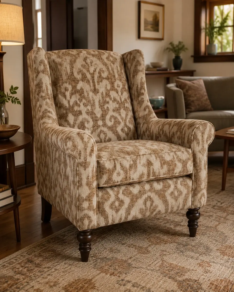 Freshly cleaned sofa in a Winter Springs, FL home